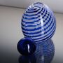 Handmade Vaso Tozzo Hand Blown Glass Vase, thumbnail 3 of 9