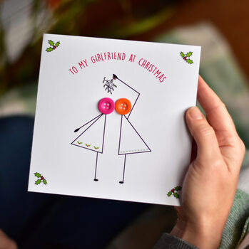 To My Girlfriend At Christmas Same Sex Card, 3 of 4