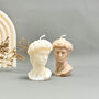 Statue Of David Bust Candle Roman Sculpture Gift, thumbnail 2 of 11