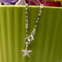 Sterling Silver Mini Starfish Bracelet, thumbnail 1 of 12