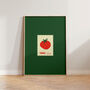 Tomato Stamp Kitchen Wall Art Print, thumbnail 3 of 8