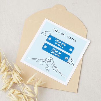 Personalised Hiking Walking Boot Boot Tag, 4 of 10