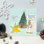Star And Angel Christmas Cards, thumbnail 2 of 2