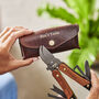 Personalised Gardening Tool And Leather Holder, thumbnail 2 of 4