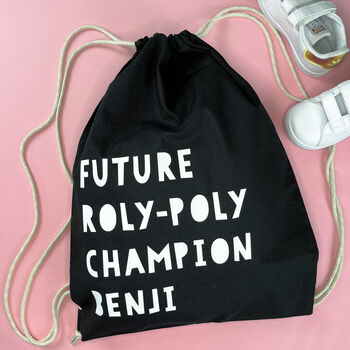 Personalised Future Star Organic Cotton School Bag, 3 of 3