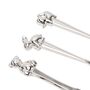 Silverplated 3pc Cutlery Gift Set With Animal Icons, thumbnail 2 of 6