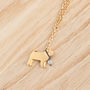 Pug Necklace In Solid 925 Sterling Silver, thumbnail 4 of 6