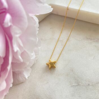 Sterling Silver Or Gold Vermeil Star Necklace, 4 of 5