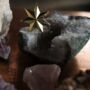 Oda Star Recycled Brass Knob, thumbnail 2 of 3