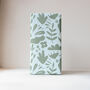 Mint And Sage Botanical Wrapping Paper, thumbnail 3 of 3