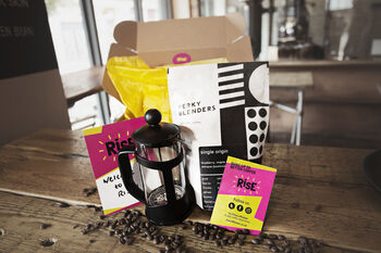 Speciality Coffee And Cafetière Starter Gift Set, 2 of 5