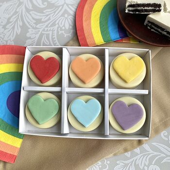 Pride/Lgbtq Chocolate Dipped Chocolate Coated Oreo Gift, 7 of 10