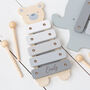 Personalised Kids Wooden Teddy Xylophone Toy, thumbnail 1 of 3