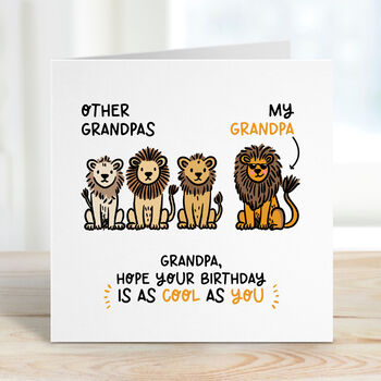 Funny Birthday Card For Granddad, 2 of 2