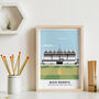 Any Cricket Ground Personalised Art Print, thumbnail 2 of 10