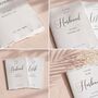 Wedding Vow Cards Husband And Wife Vow Books, thumbnail 7 of 10