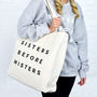 Sisters Before Misters Friendship Tote Bag, thumbnail 5 of 12