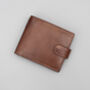Personalised Men's Leather Wallet Trifold Gift, thumbnail 3 of 7