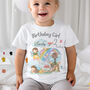 Girls Personalised Cute Fairy Theme Birthday T Shirt, thumbnail 1 of 4
