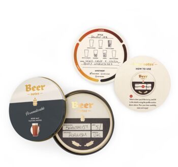 Personalisable Beer Mat Tasting Notes, 3 of 3