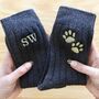 Personalised Dog Lover Walking Socks And Soap Gift Set, thumbnail 2 of 4