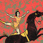 Dancing Horses Poster Print, thumbnail 3 of 4