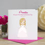 First Holy Communion Card Girl, thumbnail 3 of 3