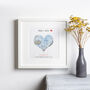 Map Location Framed Print, thumbnail 1 of 7