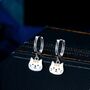 Super Cute Cat Huggie Earrings, thumbnail 1 of 11