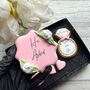 Personalised Engagement Biscuit Gift Box – Newly Engaged Gift For Couples And Congratulations Treats, thumbnail 9 of 10