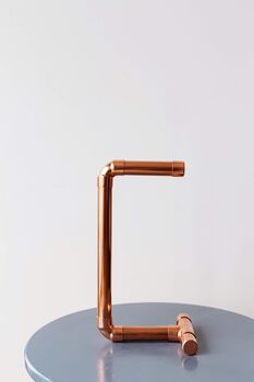 Copper Headphone Stand – Modern Design, 2 of 3