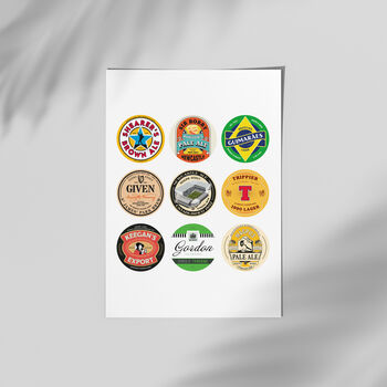 Newcastle Beer Mats Poster, 3 of 4
