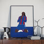 Eberechi Eze Fa Cup Final Crystal Palace Print, thumbnail 1 of 4