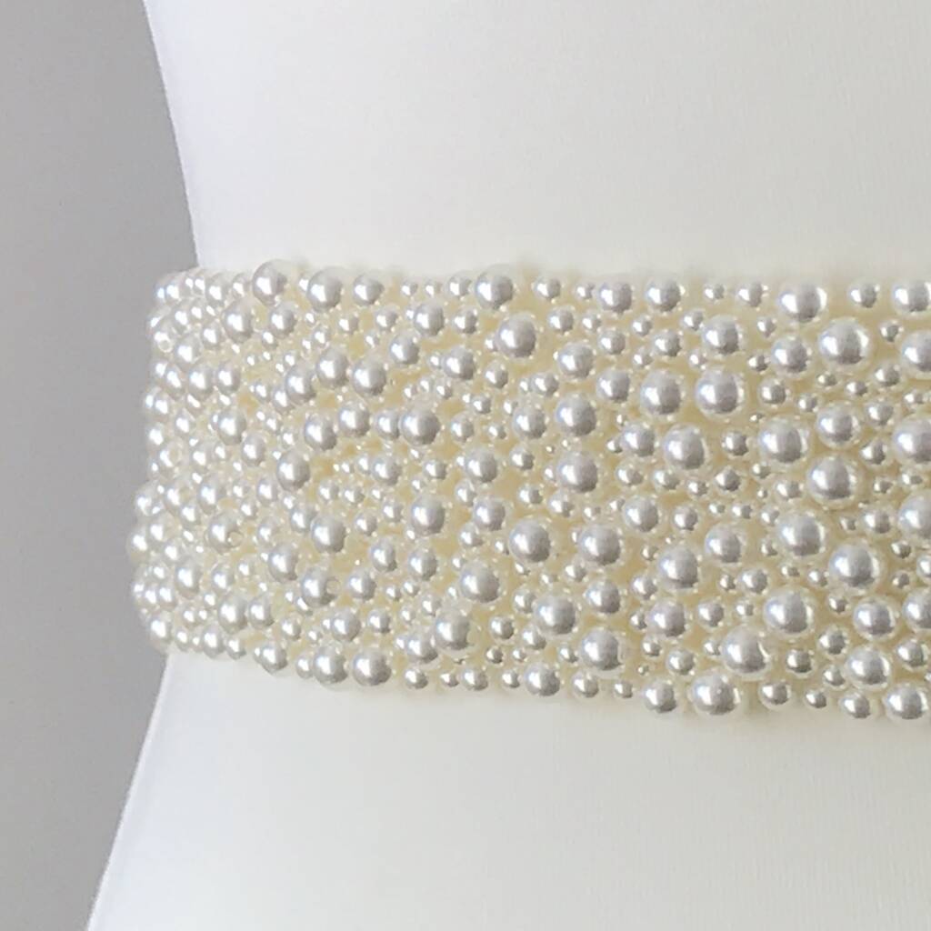 Lucy Imitation Pearl Belt, 1 of 12