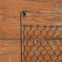 Black Wire Wall Mounted Garden Storage Rack, thumbnail 3 of 7
