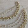 Gold Plated Pearl Ear Chains/Kaan Chain, thumbnail 5 of 5