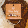 Faceted Crystal Intention Beaded Bracelet, thumbnail 8 of 12