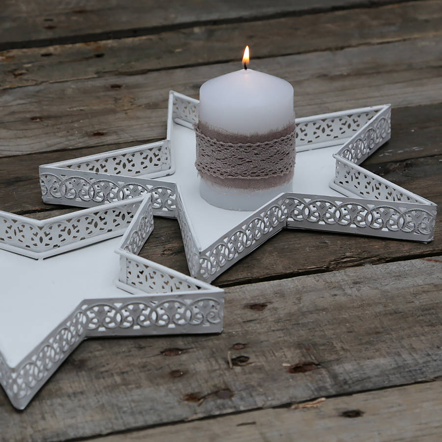 Star Shaped Tray, Set Of Two By Rocket And Fox