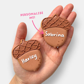 Personalised Cosy Autumn Letterbox Cookies, 2 of 7