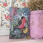 Bird And Flowers Nature Lovers Lavender Gift Bag, thumbnail 5 of 5