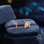 Mismatched Spartan Helmet And Sword Stud Earrings In Sterling Silver, thumbnail 7 of 12