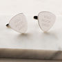 Personalised Plectrum Cufflinks For Him, thumbnail 2 of 3