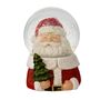 Regal Tidings Santa Snow Globe – Christmas Decoration, thumbnail 2 of 4