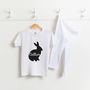 Personalised Bunny Rabbit Family Pyjamas, thumbnail 4 of 5