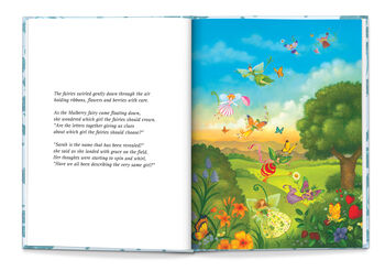 Personalised Children's Book My Very Own Fairytale Blue, 9 of 11
