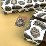 Hedgehog Watercolour Wrapping Paper, thumbnail 8 of 10