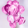 Set Of Eight Marble Balloons, thumbnail 8 of 9