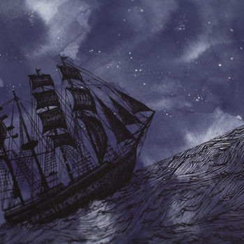 'A Tall Ship And A Star' Constellation Print, 2 of 6