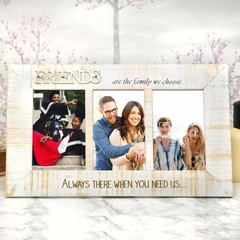 Friends Wooden Personalised Photo Frame Gift, 2 of 2
