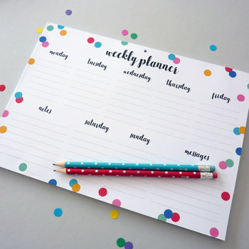 Confetti Spot Weekly Planner, 5 of 6
